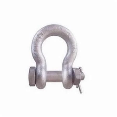 Anchor Shackle, Super Strong, 45 Ton, 58 In, 34 In Pin Dia, BoltNutCotter Pin, 238 In Inner